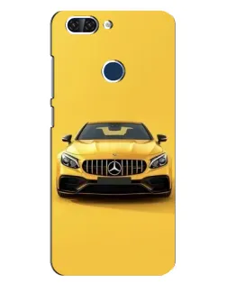 Чохол для ZTE Blade V9 з картинкою «Жовтий Mercedes GT»