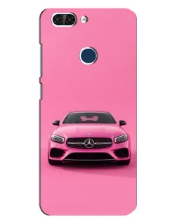 Чохол для ZTE Blade V9 з картинкою «Рожевий Mercedes AMG»