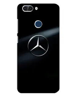 Чохол для ZTE Blade V9 з картинкою «Mercedes на металі»