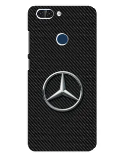 Чохол для ZTE Blade V9 з картинкою «Карбоновий Mercedes стиль»