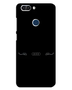 Чохол для ZTE Blade V9 з картинкою «Audi — світловий підпис»