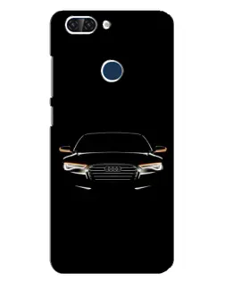 Чохол для ZTE Blade V9 з картинкою «Audi — нічний контур»