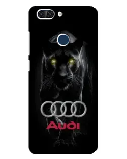Чохол для ZTE Blade V9 з картинкою «Пантера та Audi»