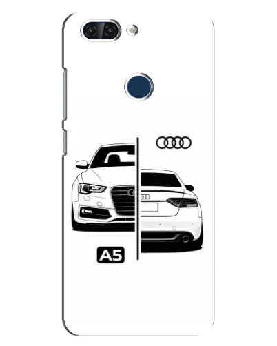 Чохол для ZTE Blade V9 з картинкою «Audi — контрастний дизайн» Чохол для ZTE Blade V9 з картинкою «Audi — контрастний дизайн»