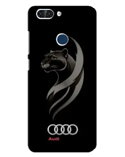 Чохол для ZTE Blade V9 з картинкою «Графіка — пантера та Audi»