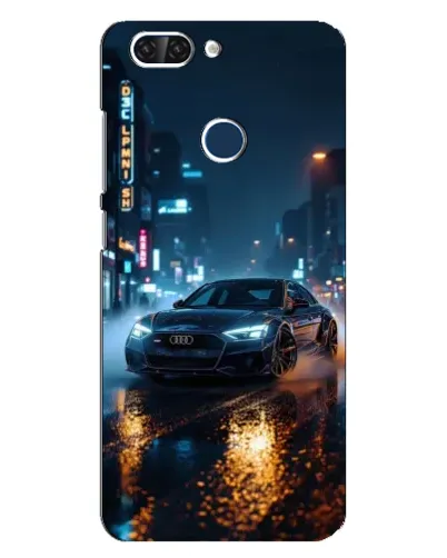 Чохол для ZTE Blade V9 з картинкою «Нічне місто та Audi» Чохол для ZTE Blade V9 з картинкою «Нічне місто та Audi»