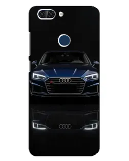 Чохол для ZTE Blade V9 з картинкою «Audi — нічне відображення»