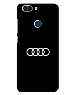 Чохол для ZTE Blade V9 з картинкою «Audi White Logo»