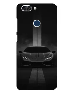 Чохол для ZTE Blade V9 з картинкою «Lamborghini симетрія доріг»