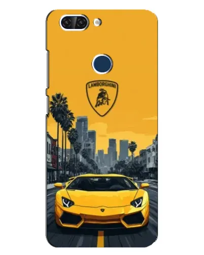 Чохол для ZTE Blade V9 з картинкою «Жовтий Lamborghini місто» Чохол для ZTE Blade V9 з картинкою «Жовтий Lamborghini місто»