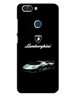 Чохол для ZTE Blade V9 з картинкою «Логотип Lamborghini класика»