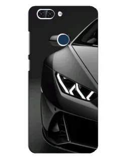 Чохол для ZTE Blade V9 з картинкою «Lamborghini фари деталізація»