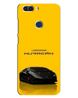 Чохол для ZTE Blade V9 з картинкою «Lamborghini Huracan чорний»