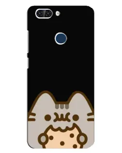 Чохол для ZTE Blade V9 з картинкою «Пушин на чорному»