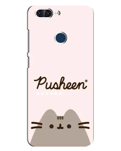Чохол для ZTE Blade V9 з картинкою «Pusheen логотип» Чохол для ZTE Blade V9 з картинкою «Pusheen логотип»