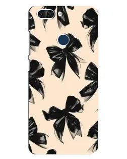 Чехол для ZTE Blade V9 с картинкой «Паттерн черные банты» Чехол для ZTE Blade V9 с картинкой «Паттерн черные банты»
