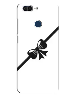 Чехол для ZTE Blade V9 с картинкой «Диагональный бант»