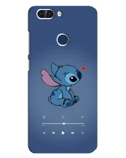 Чехол для ZTE Blade V9 с картинкой «Музыкальный Stitch»