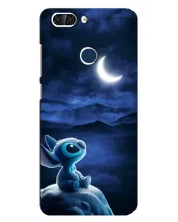Чехол для ZTE Blade V9 с картинкой «Лунная ночь Стича»