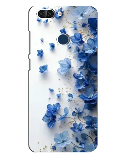 Чохол для ZTE Blade V9 з картинкою «Блакитний квітковий каскад» Чохол для ZTE Blade V9 з картинкою «Блакитний квітковий каскад»