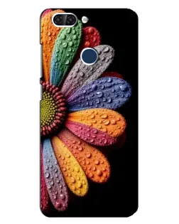Чохол для ZTE Blade V9 з картинкою «Райдужна квітка»