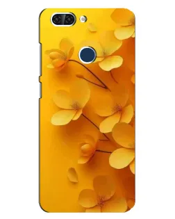Чохол для ZTE Blade V9 з картинкою «Золоті пелюстки»