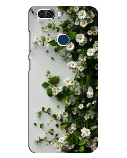 Чохол для ZTE Blade V9 з картинкою «Гілка дрібних білих квітів»