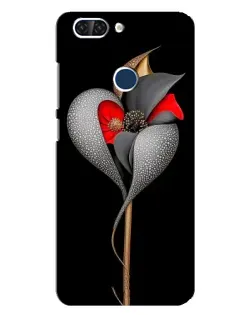 Чохол для ZTE Blade V9 з картинкою «Срібна фантазійна квітка» Чохол для ZTE Blade V9 з картинкою «Срібна фантазійна квітка»