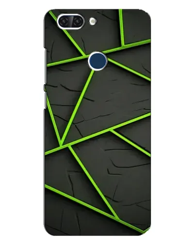 Чохол для ZTE Blade V9 з картинкою «Зелені геометричні лінії» Чохол для ZTE Blade V9 з картинкою «Зелені геометричні лінії»