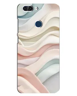 Чохол для ZTE Blade V9 з картинкою «Пастельні ніжні хвилі»