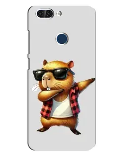 Чехол для ZTE Blade V9 с картинкой «Капибара рэпер даб»