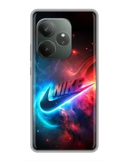 Чехол для ZTE nubia A57 с картинкой «Огненный логотип Nike» Чехол для ZTE nubia A57 с картинкой «Огненный логотип Nike»