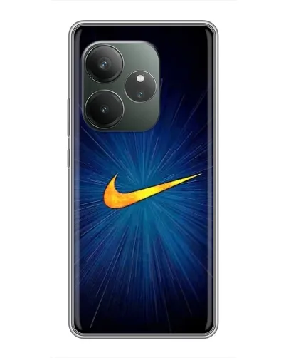 Чехол для ZTE nubia A57 с картинкой «Синий пульс Nike» Чехол для ZTE nubia A57 с картинкой «Синий пульс Nike»