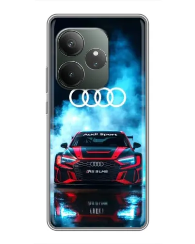 Чохол для ZTE nubia A57 з картинкою «Audi Sport — неон»