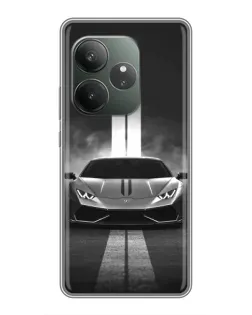 Чохол для ZTE nubia A57 з картинкою «Lamborghini симетрія доріг»
