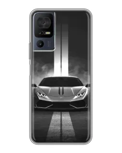 Чохол для ZTE Nubia A76 з картинкою «Lamborghini симетрія доріг»