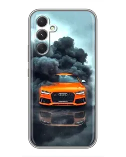 Чехол для ZTE Nubia A77 5g с картинкой «Audi в облаках дыма» Чехол для ZTE Nubia A77 5g с картинкой «Audi в облаках дыма»
