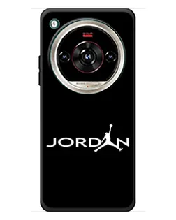 Чохол для ZTE Nubia Focus 2 Ultra з картинкою «Jordan White Logo»