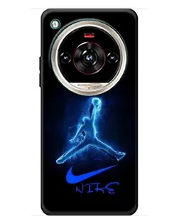 Чохол для ZTE Nubia Focus 2 Ultra з картинкою «Jordan Neon Blue»