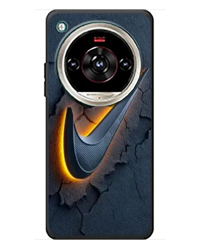 Чехол для ZTE Nubia Focus 2 Ultra с картинкой «Объемный логотип Найк» Чехол для ZTE Nubia Focus 2 Ultra с картинкой «Объемный логотип Найк»