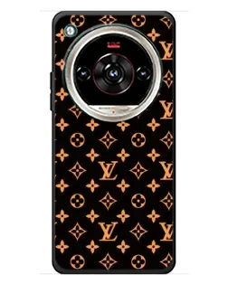 Чехол для ZTE Nubia Focus 2 Ultra с картинкой «Золотая монограмма LV»