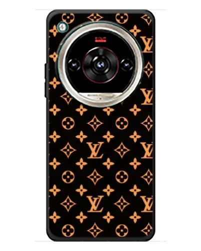 Чехол для ZTE Nubia Focus 2 Ultra с картинкой «Золотая монограмма LV» Чехол для ZTE Nubia Focus 2 Ultra с картинкой «Золотая монограмма LV»