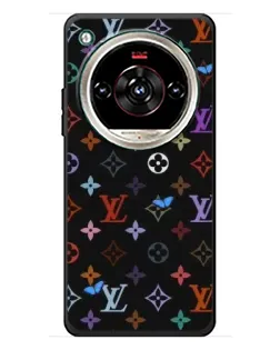 Чехол для ZTE Nubia Focus 2 Ultra с картинкой «Цветная монограмма LV»