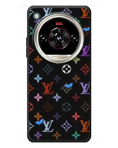 Чехол для ZTE Nubia Focus 2 Ultra с картинкой «Цветная монограмма LV» Чехол для ZTE Nubia Focus 2 Ultra с картинкой «Цветная монограмма LV»