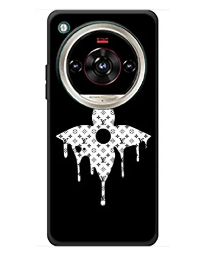 Чехол для ZTE Nubia Focus 2 Ultra с картинкой «Цветочная монограмма» Чехол для ZTE Nubia Focus 2 Ultra с картинкой «Цветочная монограмма»