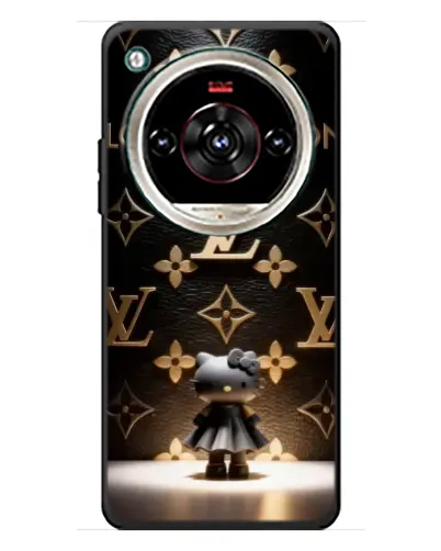 Чехол для ZTE Nubia Focus 2 Ultra с картинкой «Монограмма с фигурой» Чехол для ZTE Nubia Focus 2 Ultra с картинкой «Монограмма с фигурой»