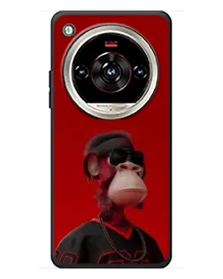 Чехол для ZTE Nubia Focus 2 Ultra с картинкой «Bored Ape в красном»