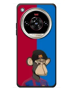Чехол для ZTE Nubia Focus 2 Ultra с картинкой «Bored Ape — фанат Барсы»