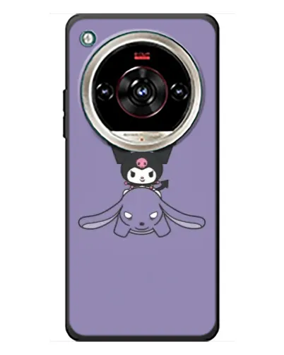 Чехол для ZTE Nubia Focus 2 Ultra с картинкой «Kuromi на лиловом фоне» Чехол для ZTE Nubia Focus 2 Ultra с картинкой «Kuromi на лиловом фоне»