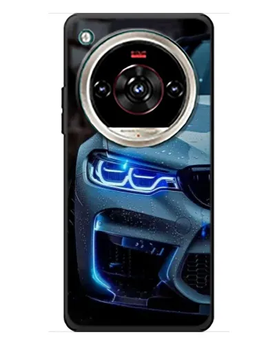 Чохол для ZTE Nubia Focus 2 Ultra з картинкою «Погляд BMW з синіми фарами»